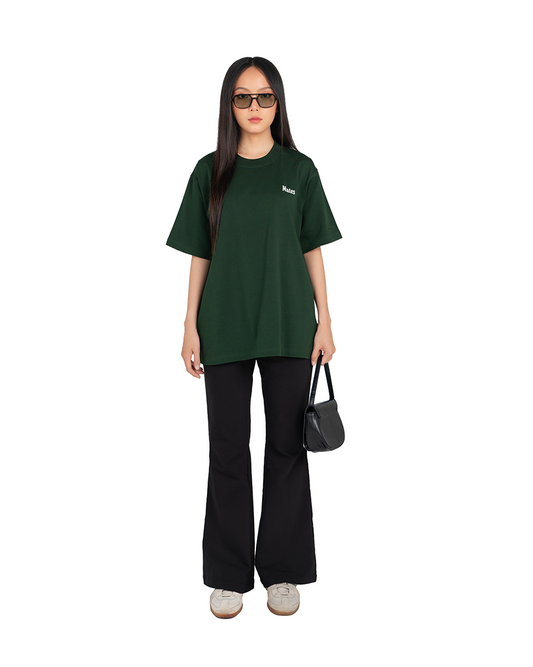 Levents® Company & Mates Boxy Tee/ Dark Green
