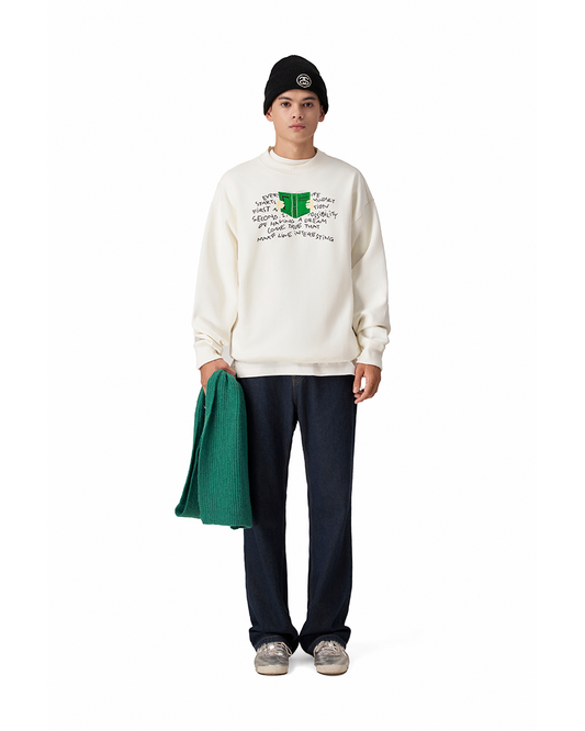 Levents® Book Sweater/ Cream