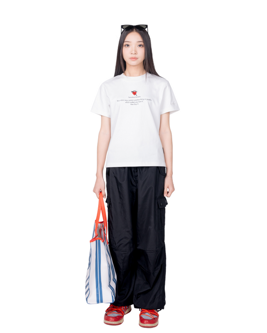 Levents® Mini Red Heart Girl Tee/ White
