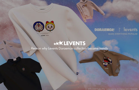 Lý do khiến bộ sưu tập DORAEMON của Levents trở thành xu hướng