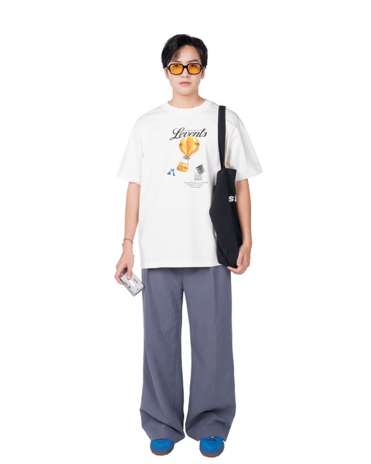 Levents® Hot Air Balloon Tee/ Cream
