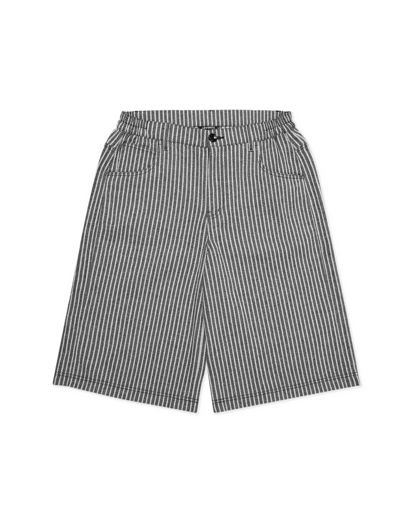 Levents® Striped Jorts/ Black