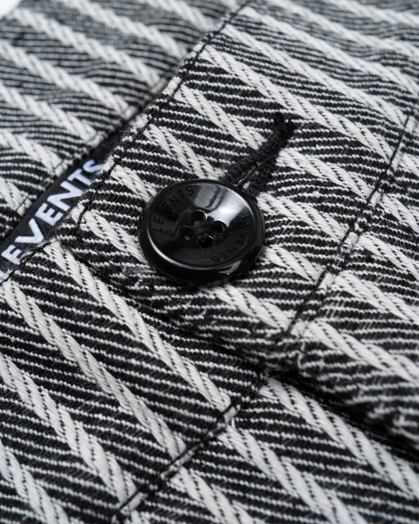 Levents® Striped Jorts/ Black
