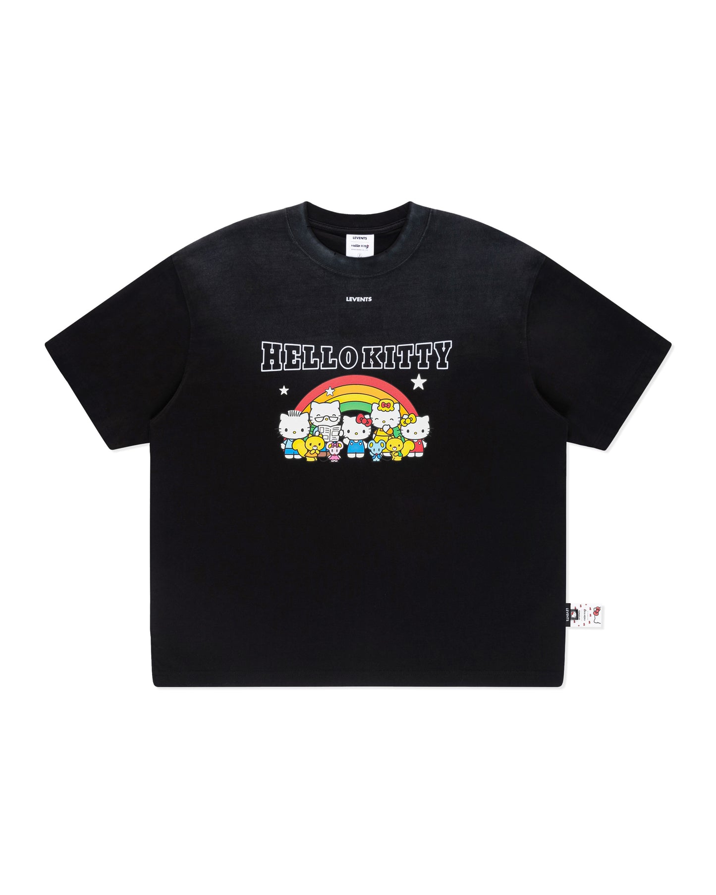Levents® x Hello Kitty | Rainbow Semi-Oversized Tee