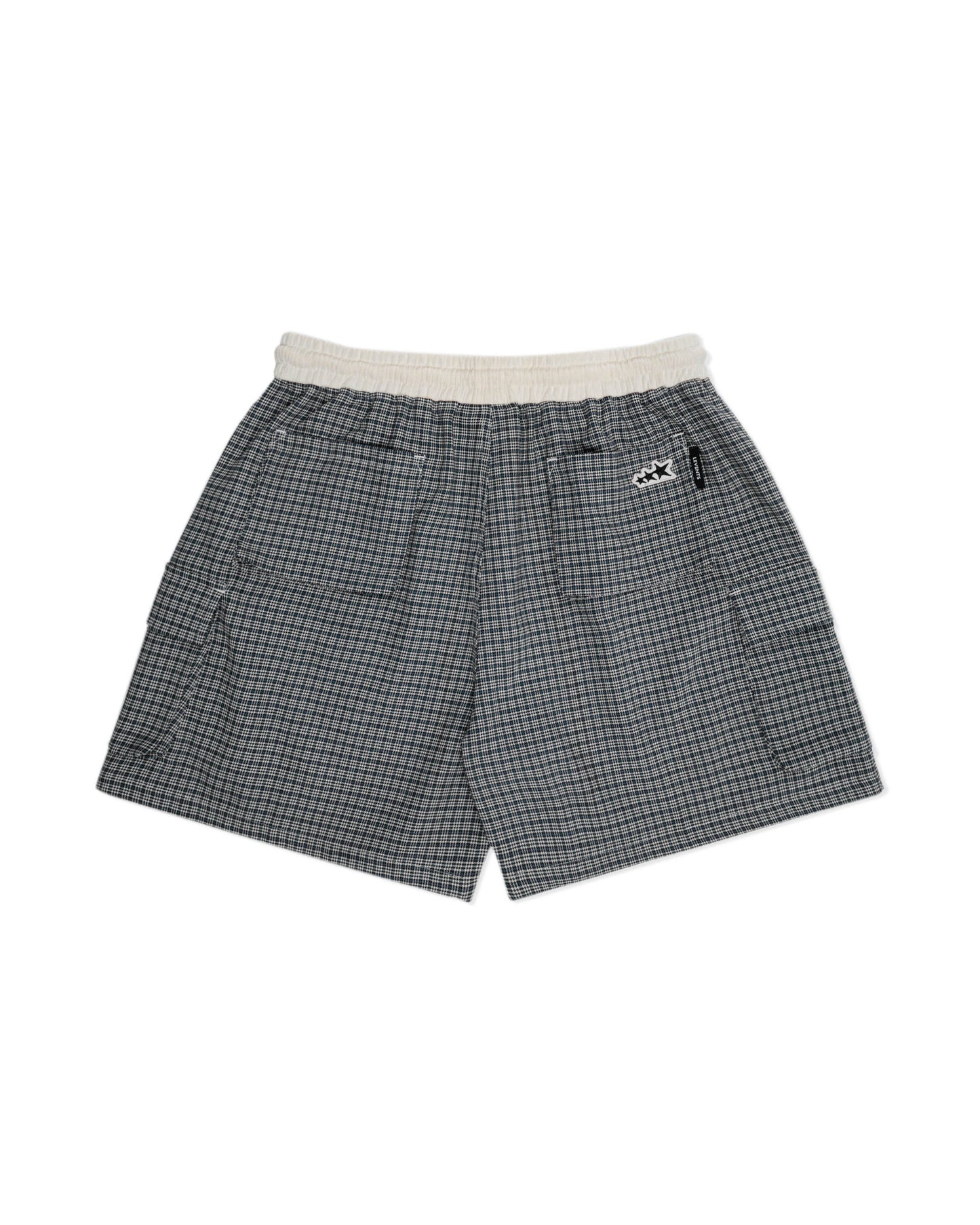 Levents® Sporty Plaid Cargo Shorts
