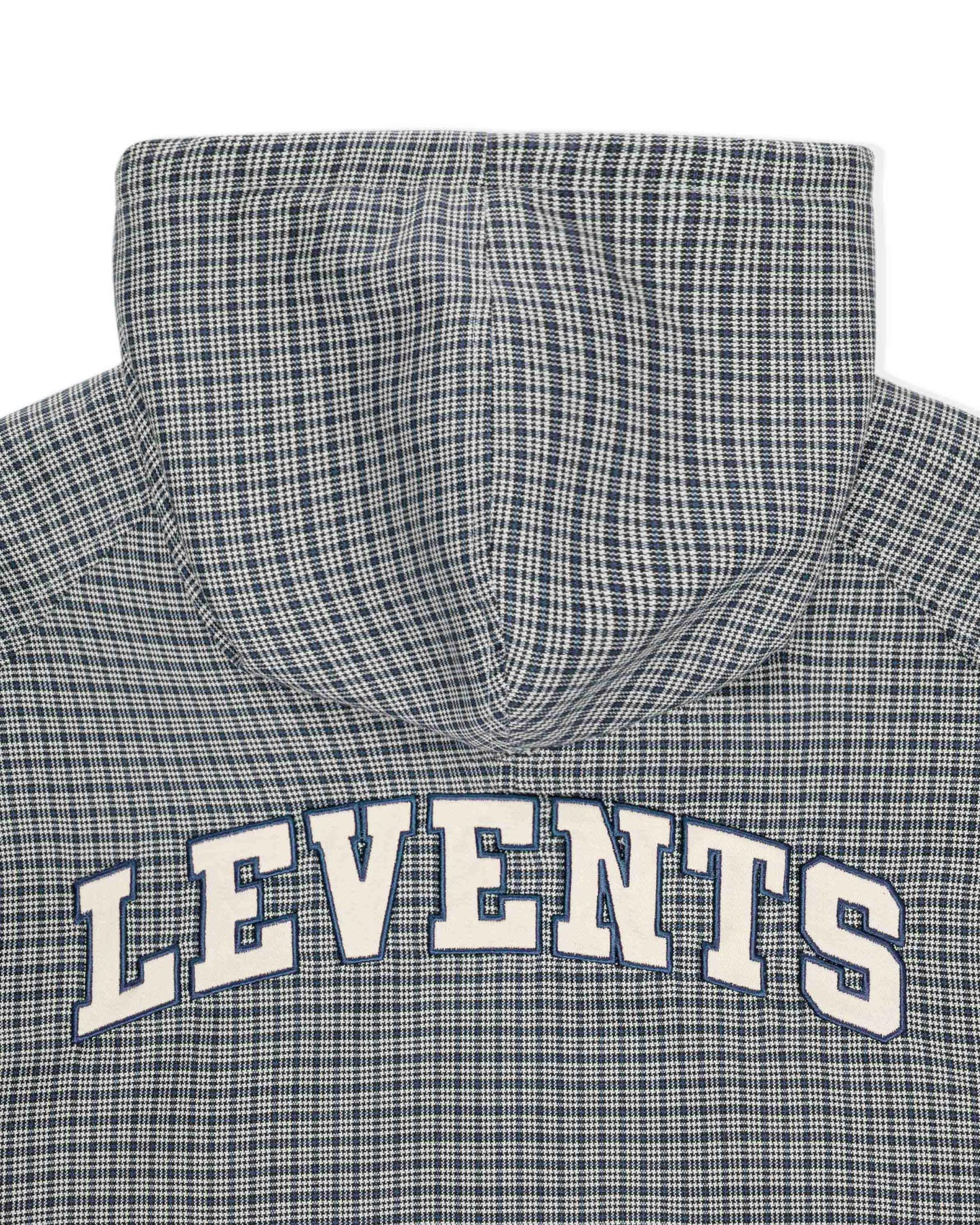 Levents® Plaid Zipper Hoodie Boxy