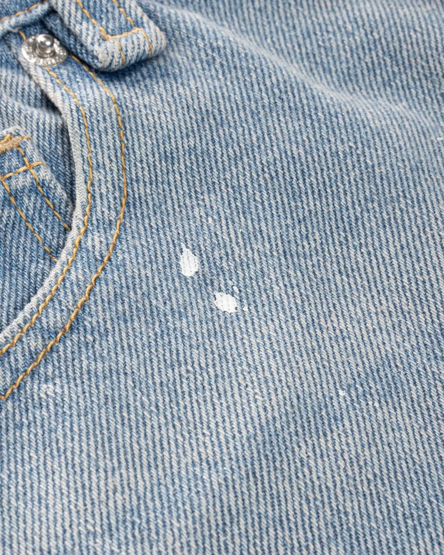 Levents® x Hello Kitty | Splatter Baggy Jeans/ Blue