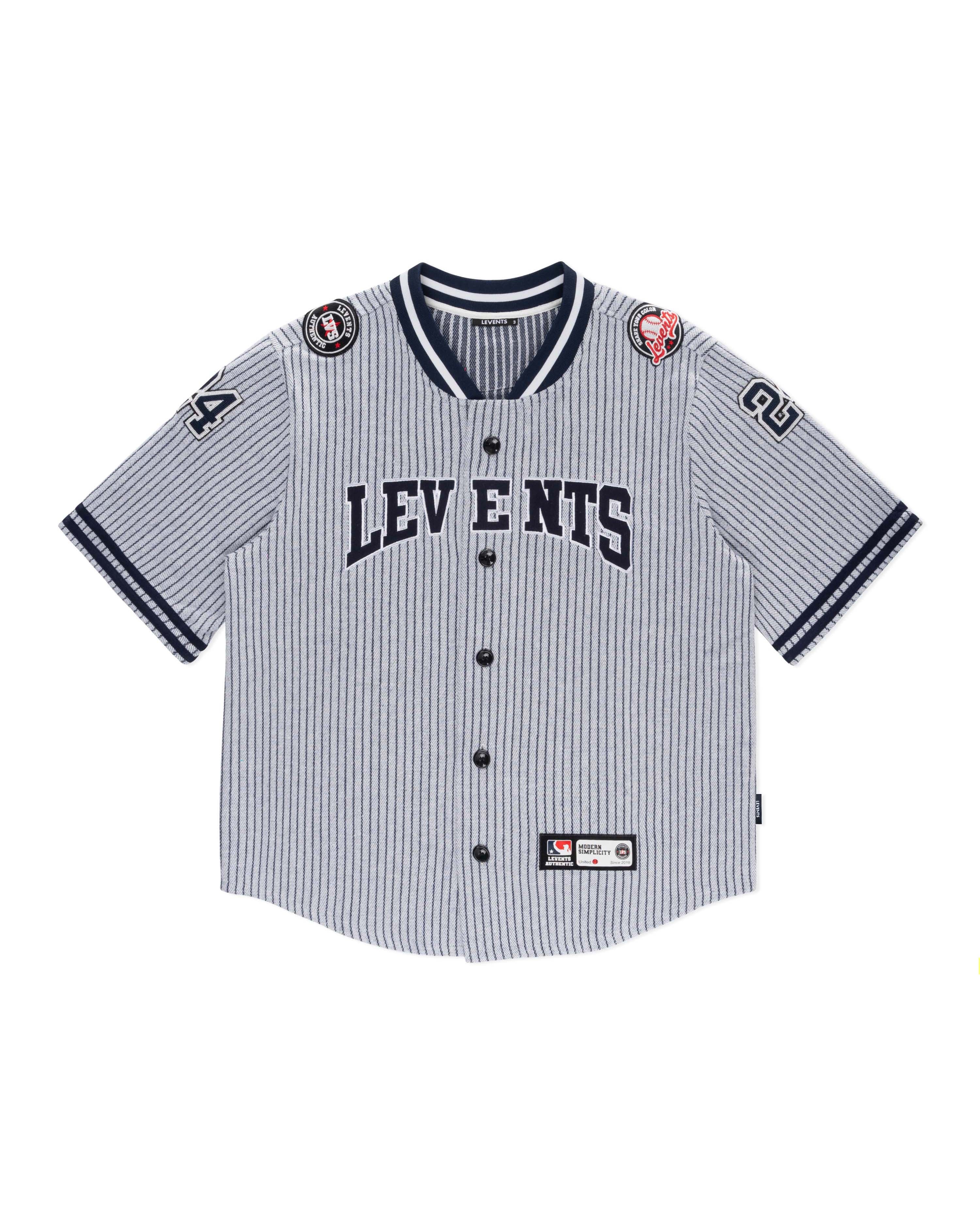Levents® Striped Baseball Jersey