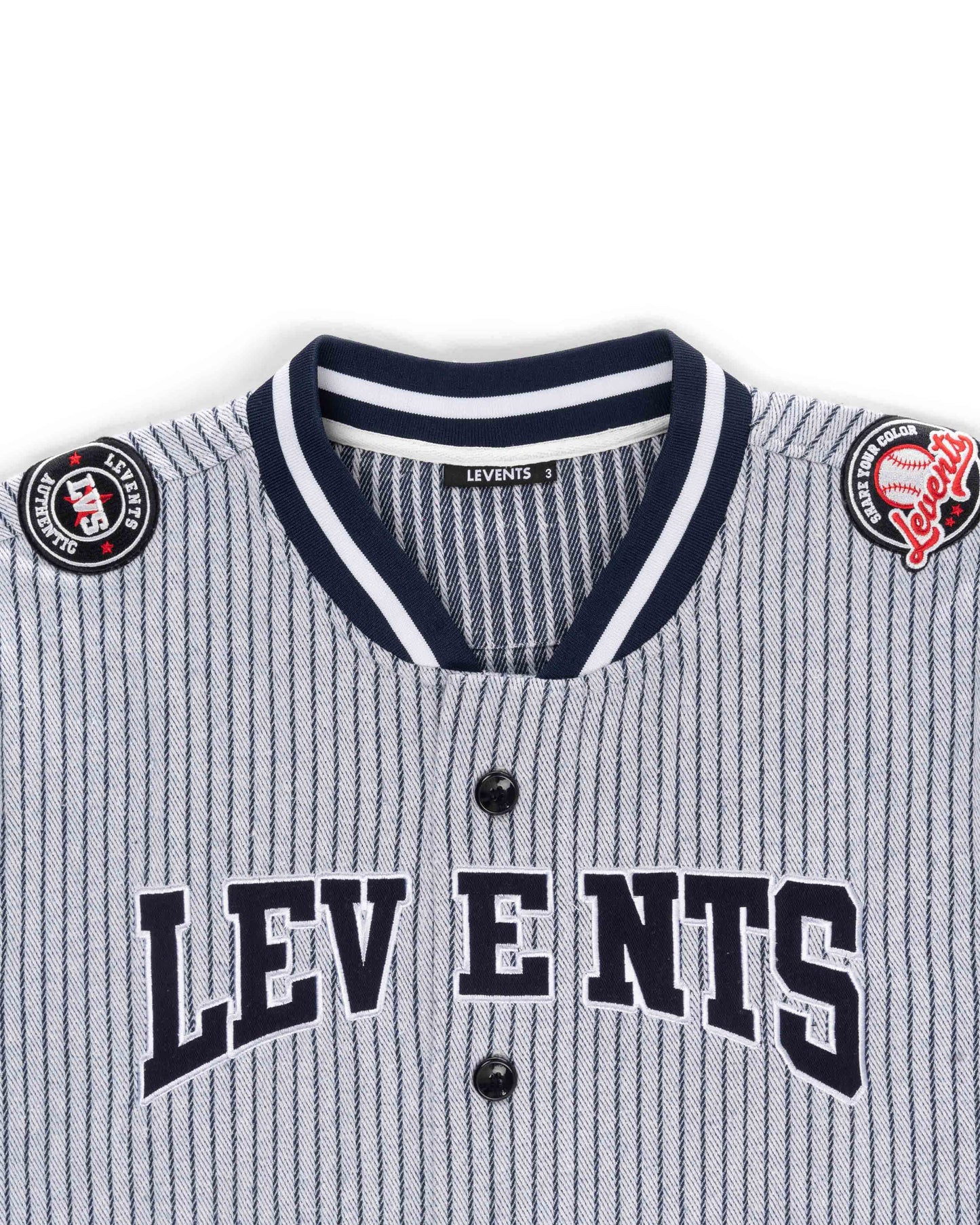 Levents® Striped Baseball Jersey