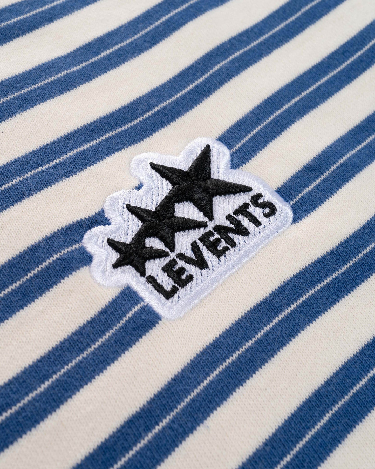 Levents® Striped Long Sleeve Boxy Polo Shirt