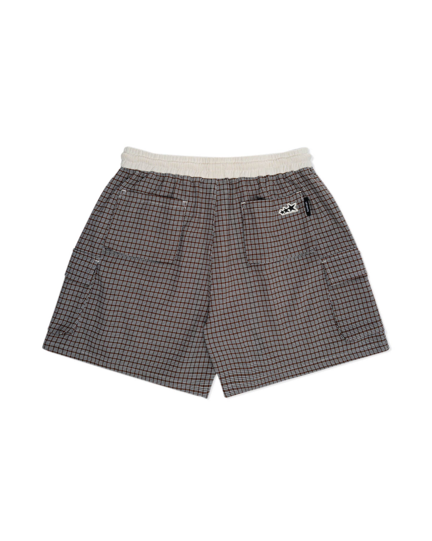 Levents® Sporty Plaid Cargo Shorts