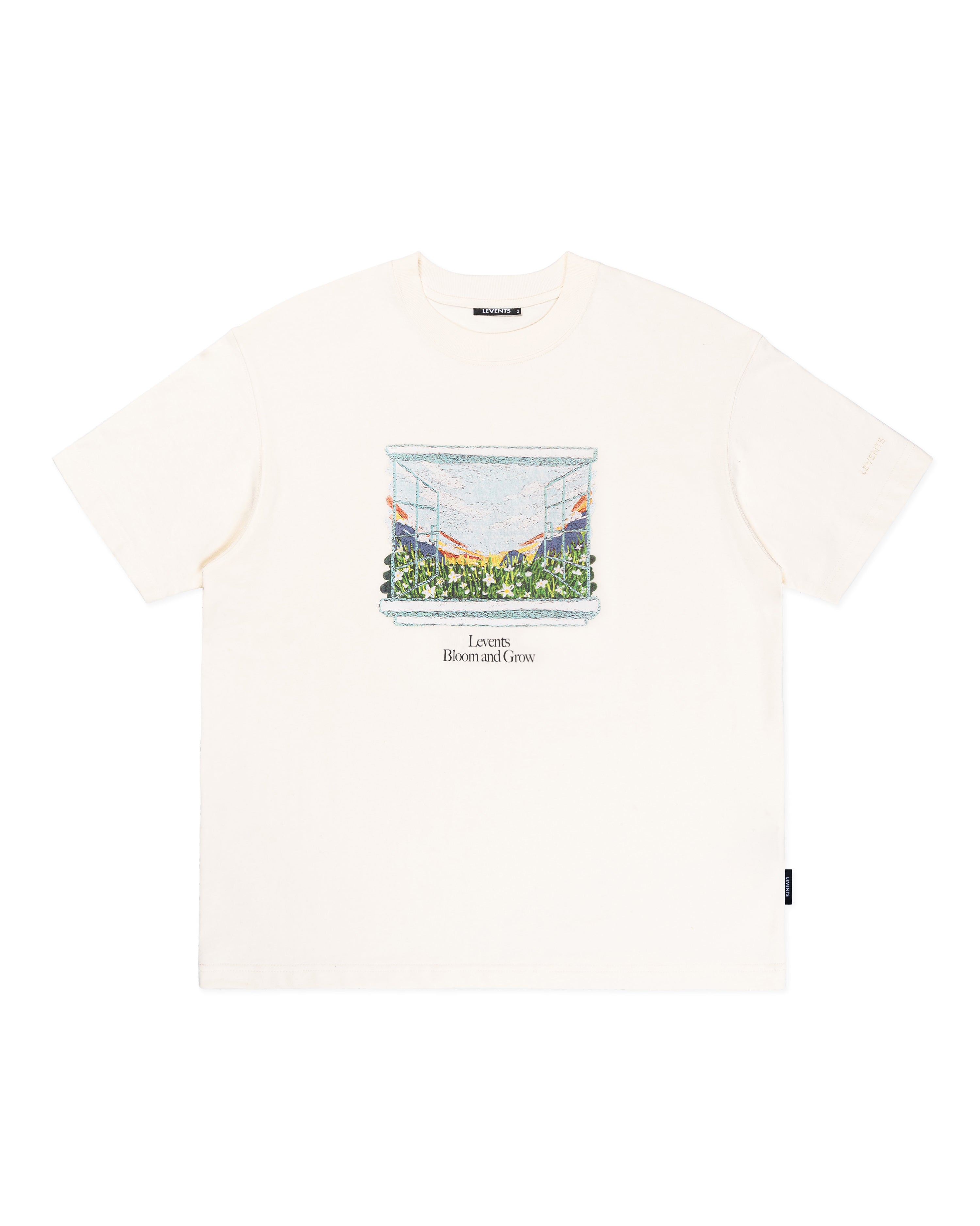 Levents® Flowers Window Tee