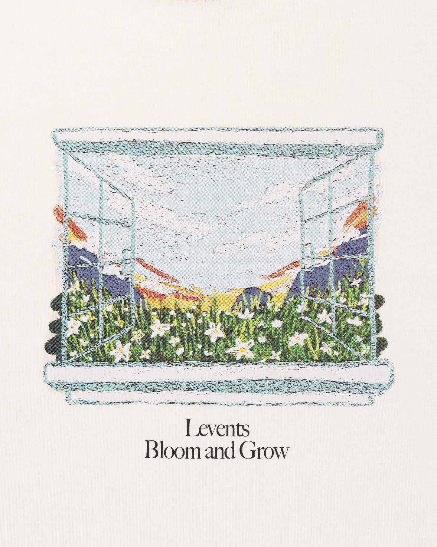 Levents® Flowers Window Tee