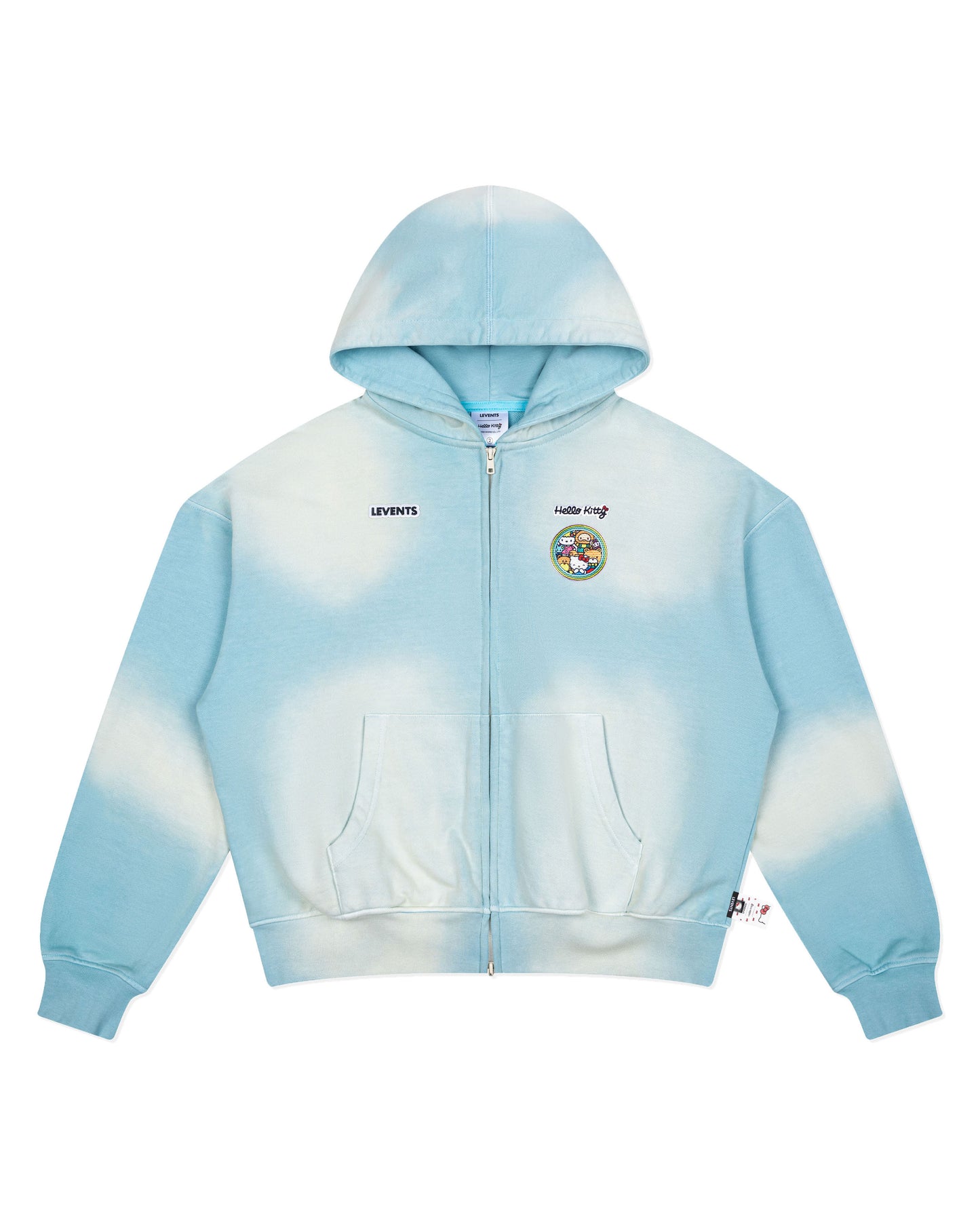 Levents® x Hello Kitty | Kitty's Family Zipper Hoodie Boxy 2.0