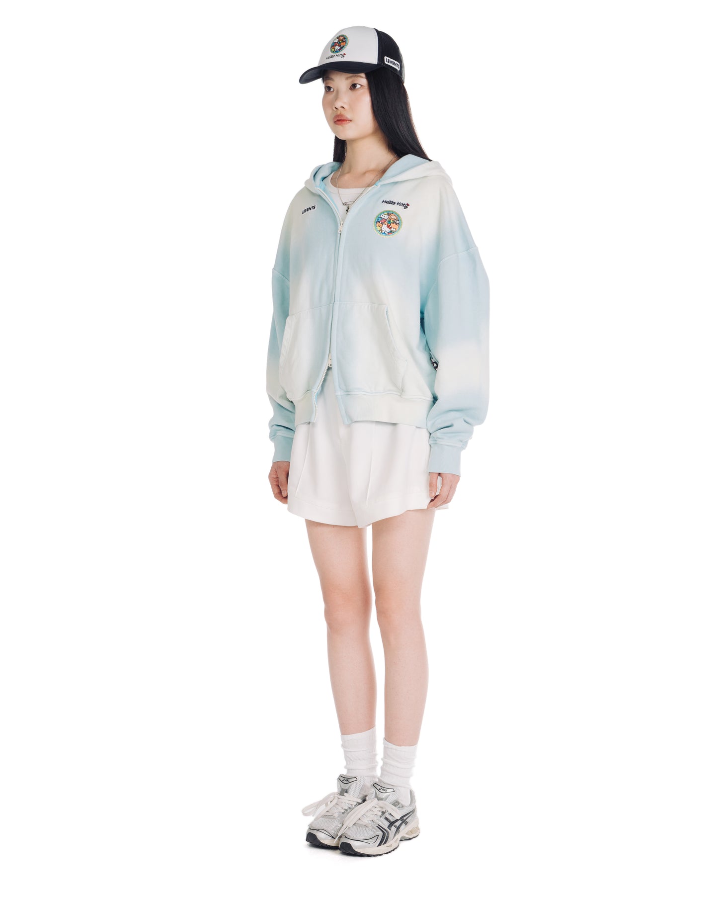 Levents® x Hello Kitty | Kitty's Family Zipper Hoodie Boxy 2.0