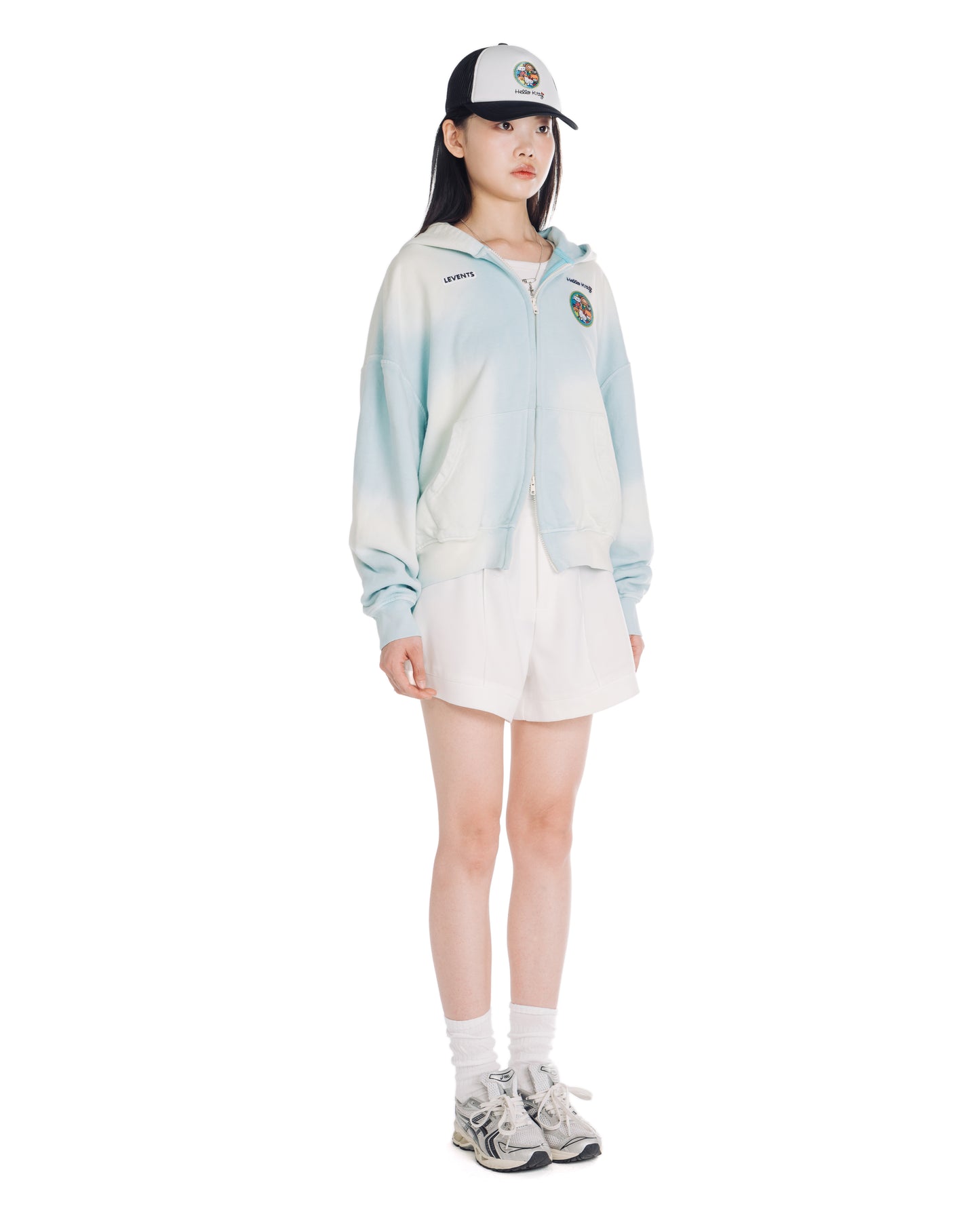 Levents® x Hello Kitty | Kitty's Family Zipper Hoodie Boxy 2.0