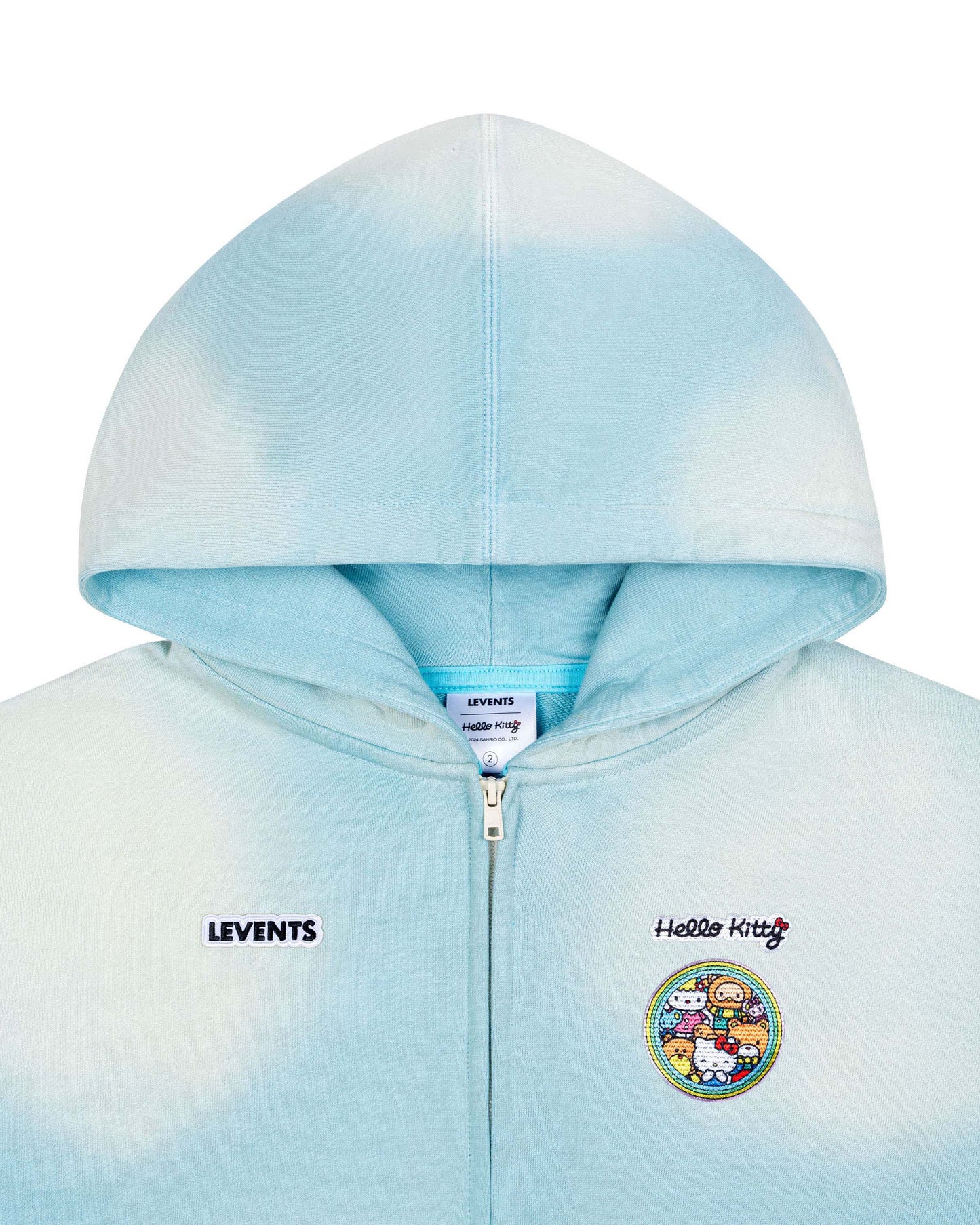Levents® x Hello Kitty | Kitty's Family Zipper Hoodie Boxy 2.0