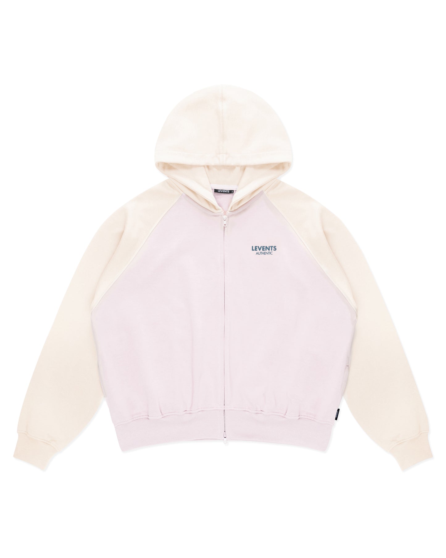 Levents® Two-tone Raglan Zipper Hoodie Boxy 2.0