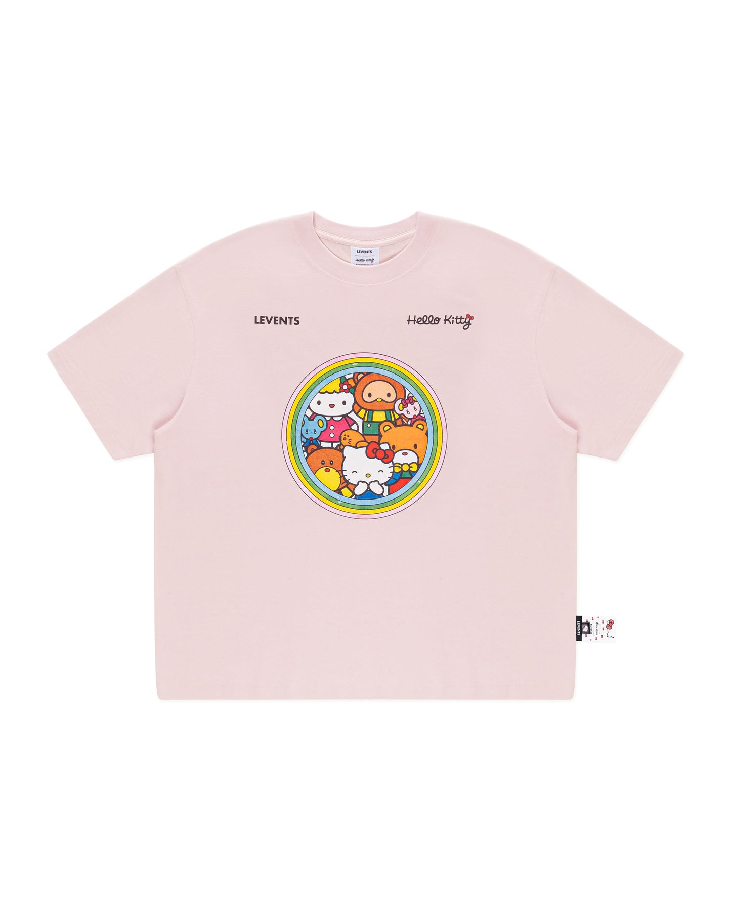 Levents® x Hello Kitty | Kitty's Family Semi-Oversized Tee