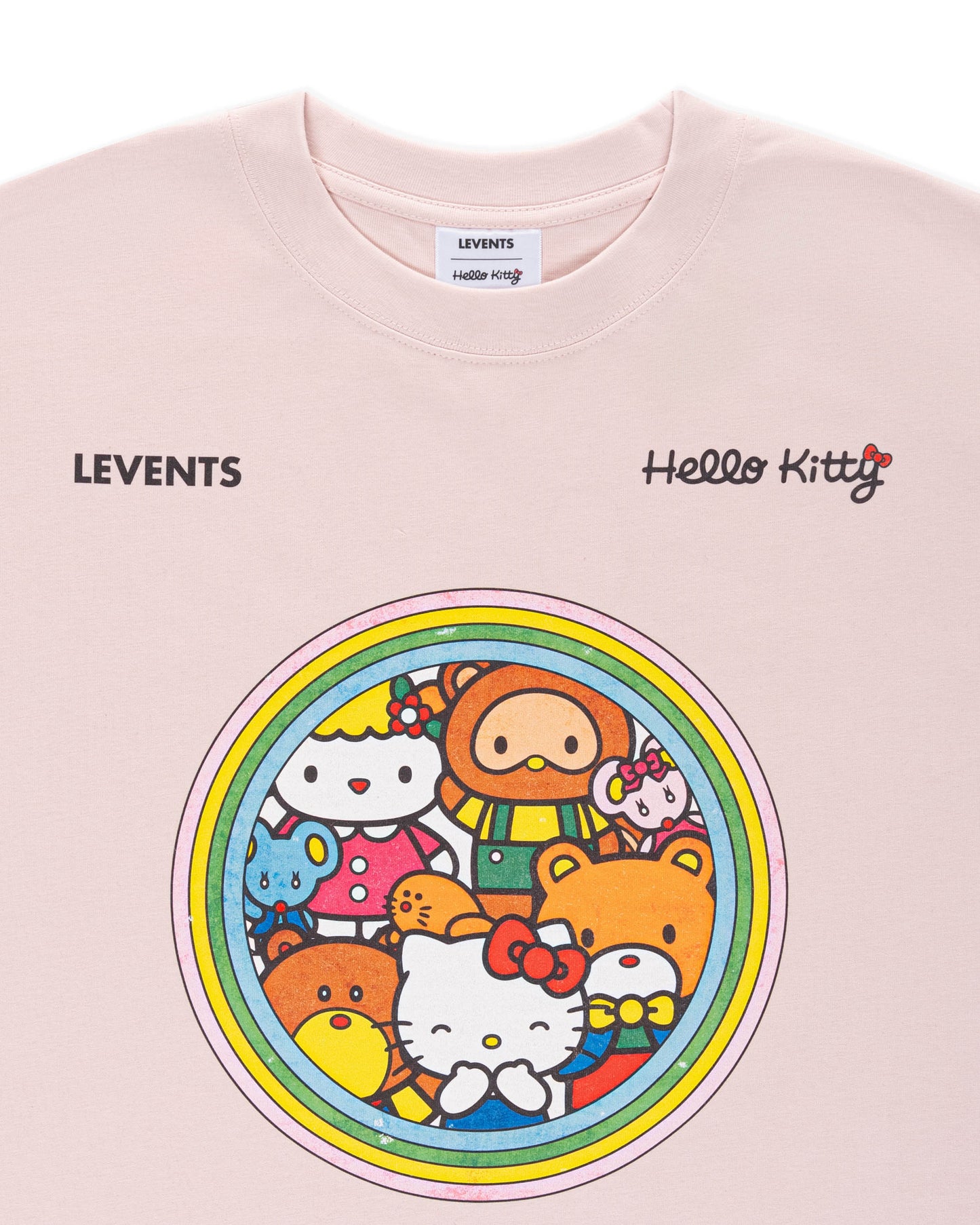 Levents® x Hello Kitty | Kitty's Family Semi-Oversized Tee