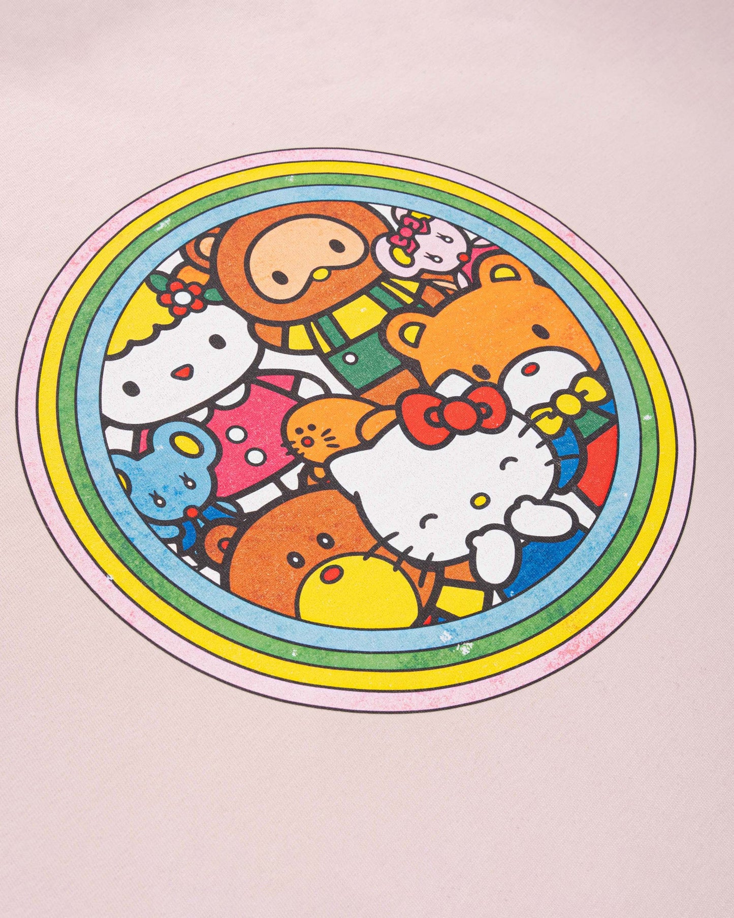 Levents® x Hello Kitty | Kitty's Family Semi-Oversized Tee