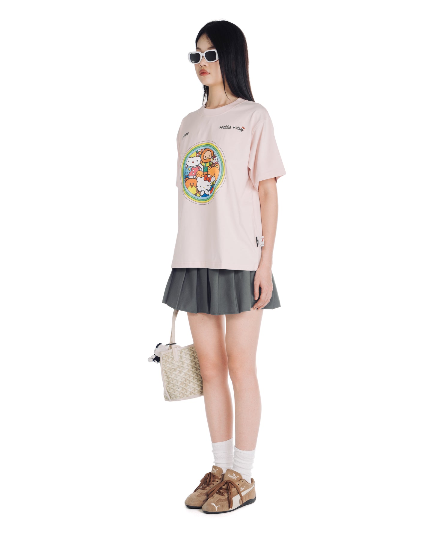 Levents® x Hello Kitty | Kitty's Family Semi-Oversized Tee