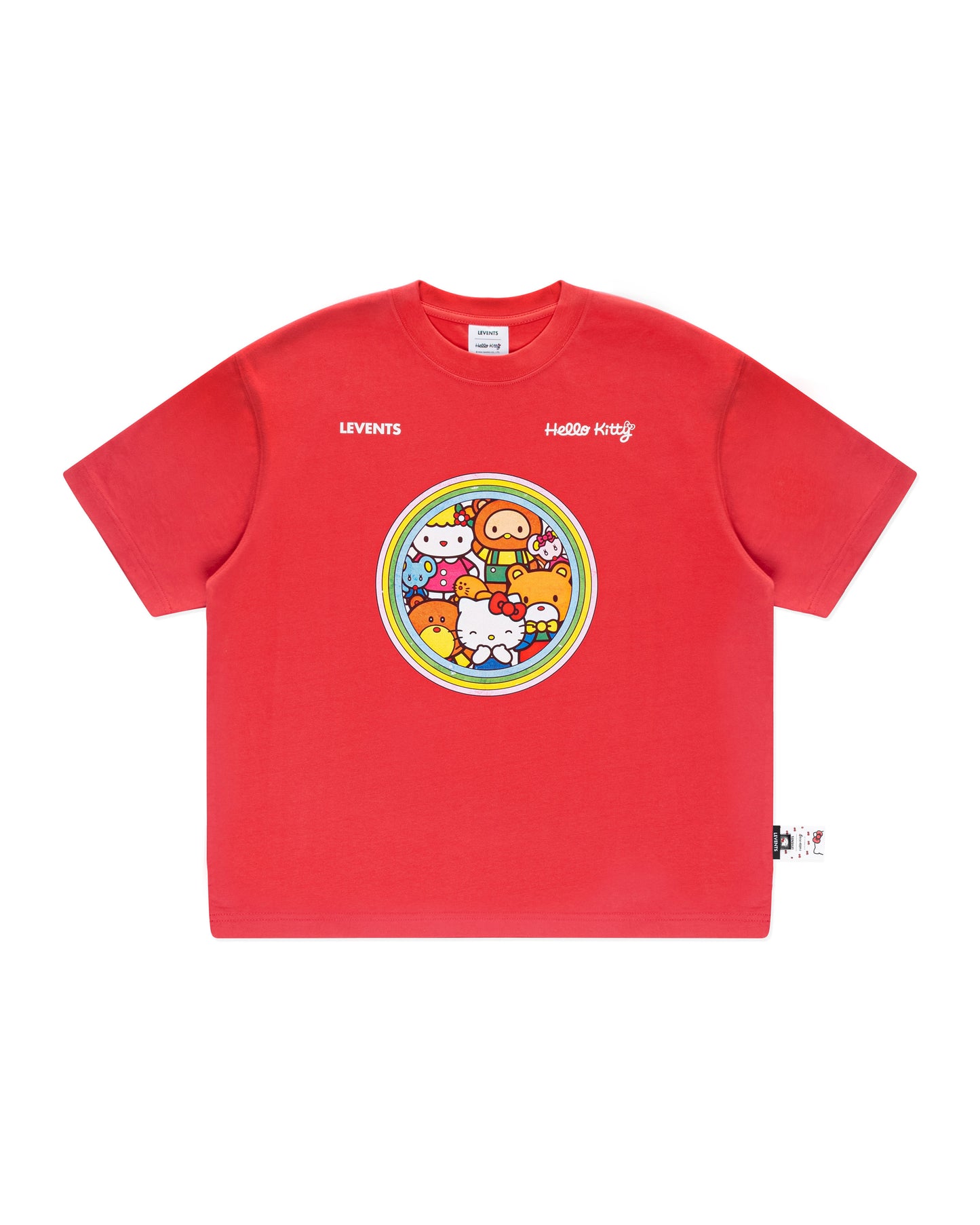 Levents® x Hello Kitty | Kitty's Family Semi-Oversized Tee