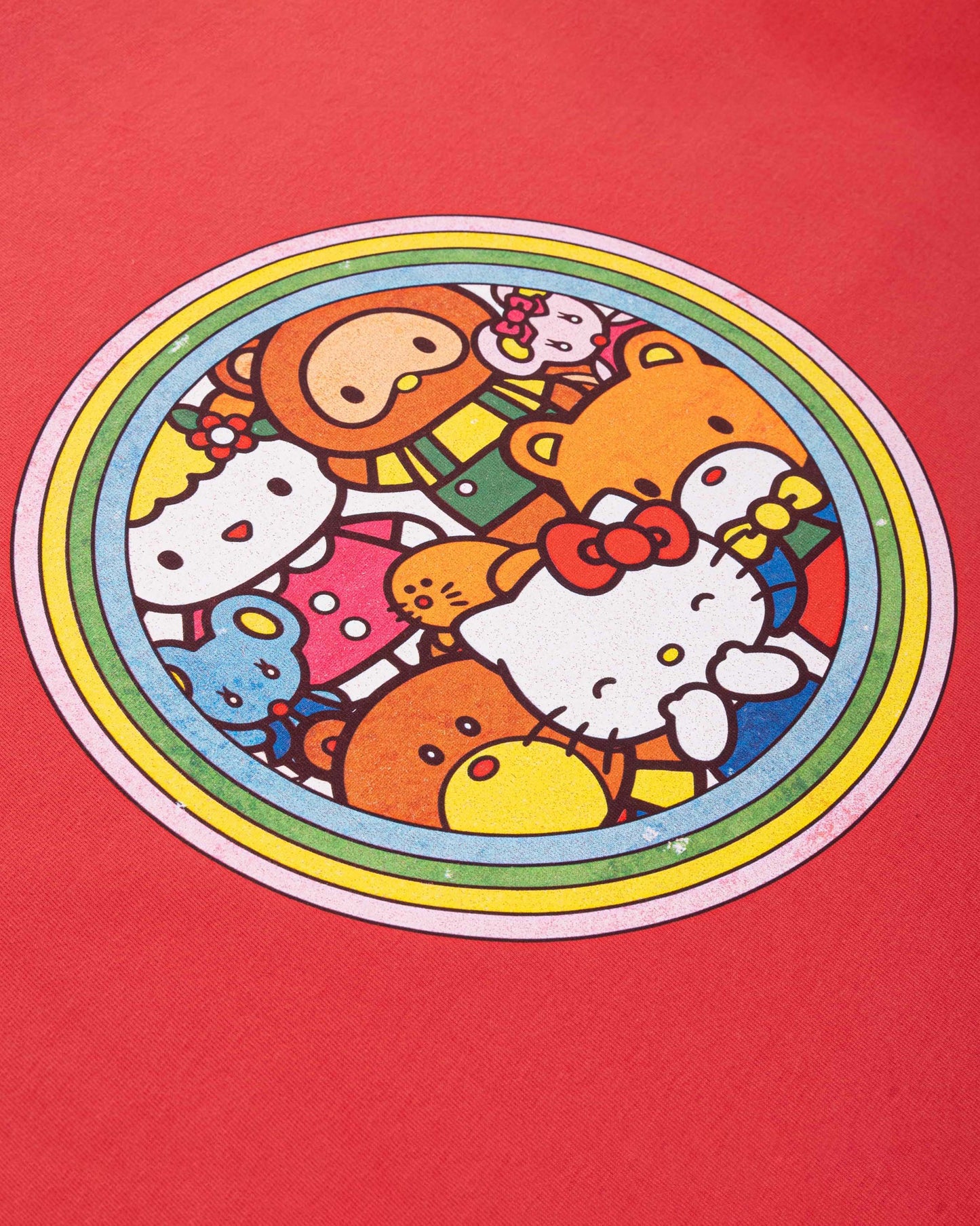 Levents® x Hello Kitty | Kitty's Family Semi-Oversized Tee