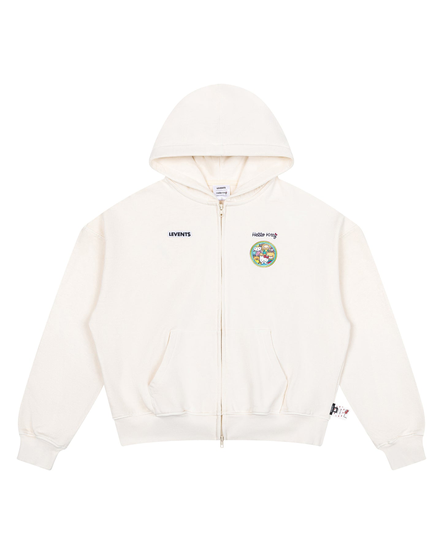Levents® x Hello Kitty | Kitty's Family Zipper Hoodie Boxy 2.0