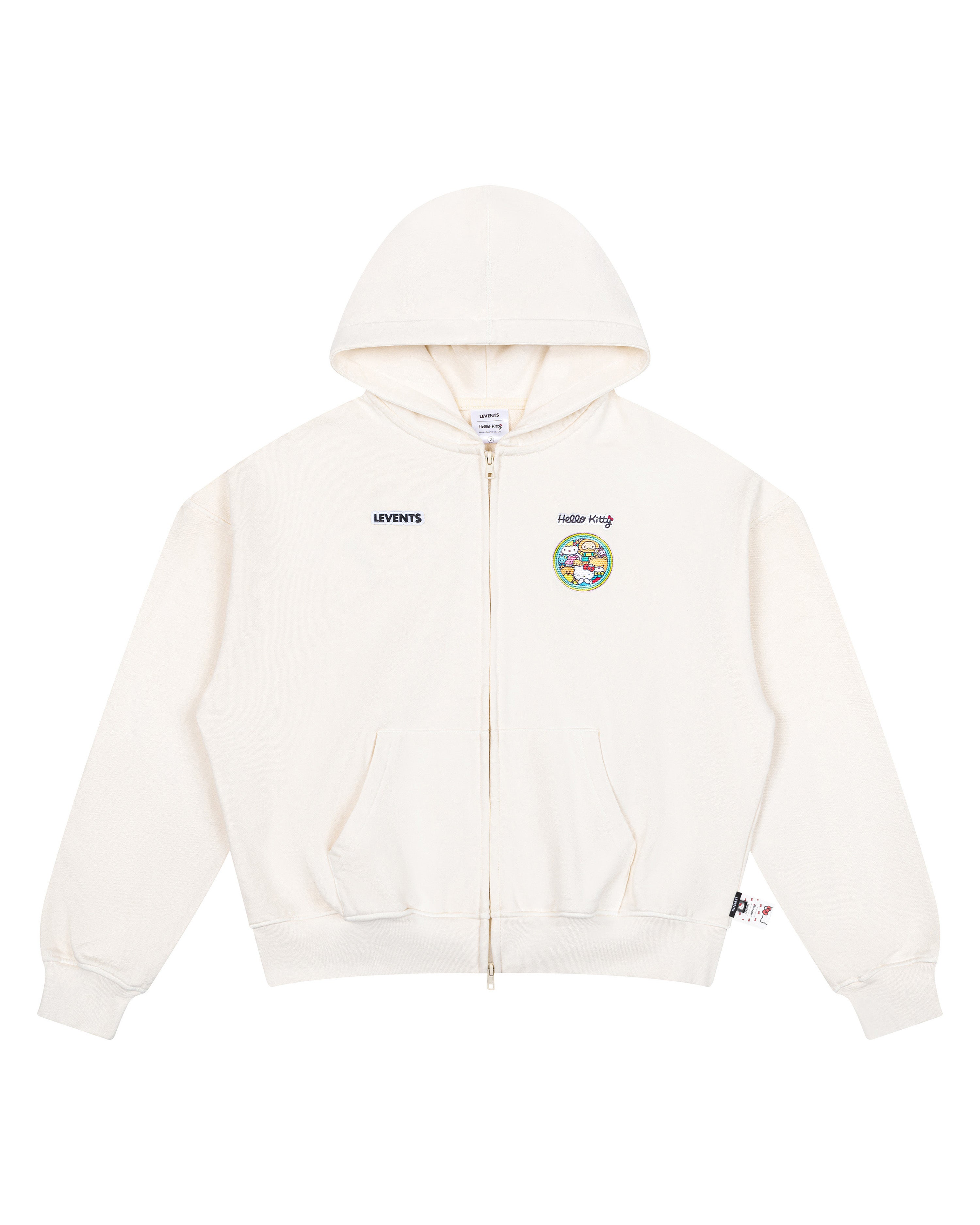 Levents® x Hello Kitty | Kitty's Family Zipper Hoodie Boxy 2.0