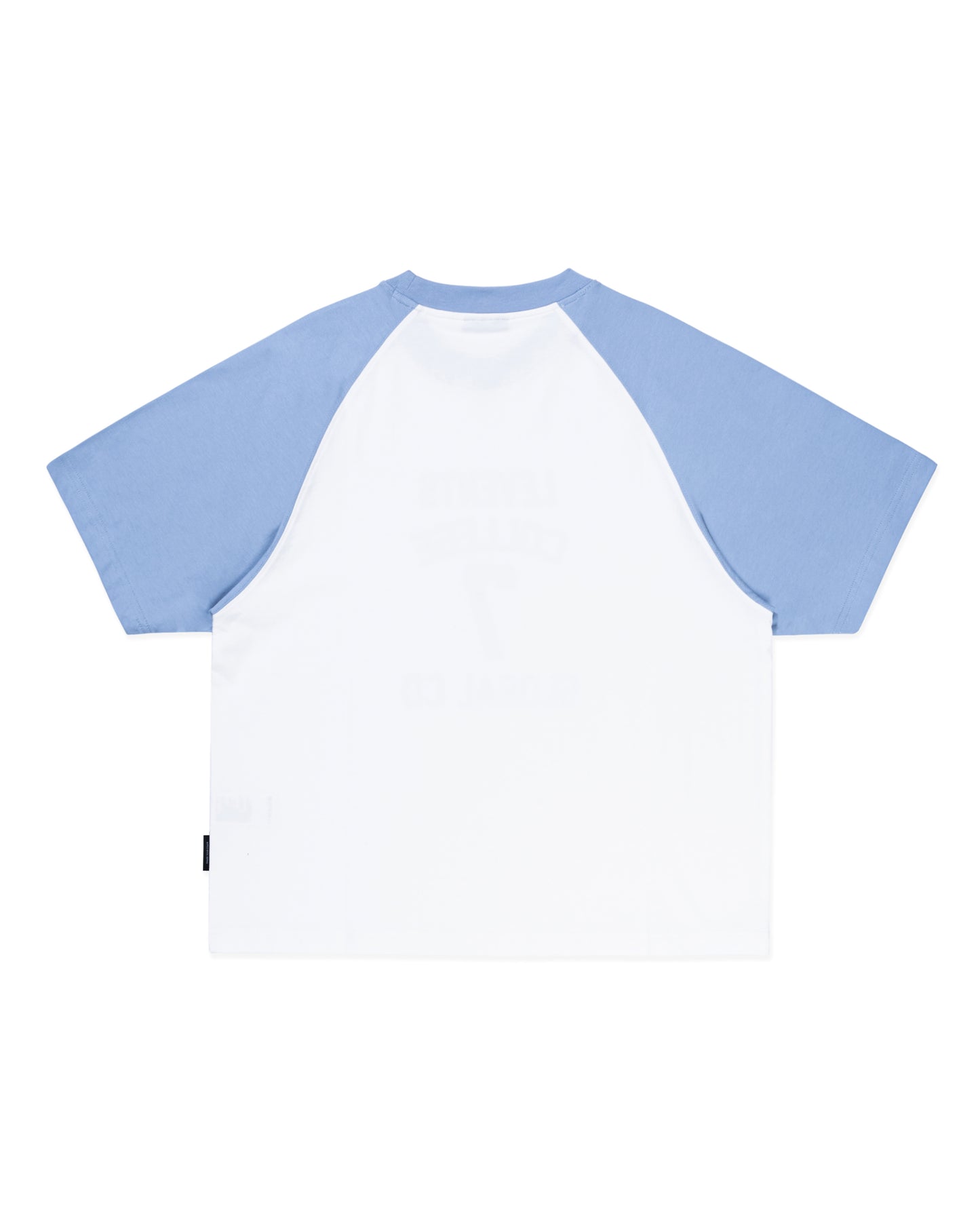 Levents® College Raglan Boxy Tee/ White