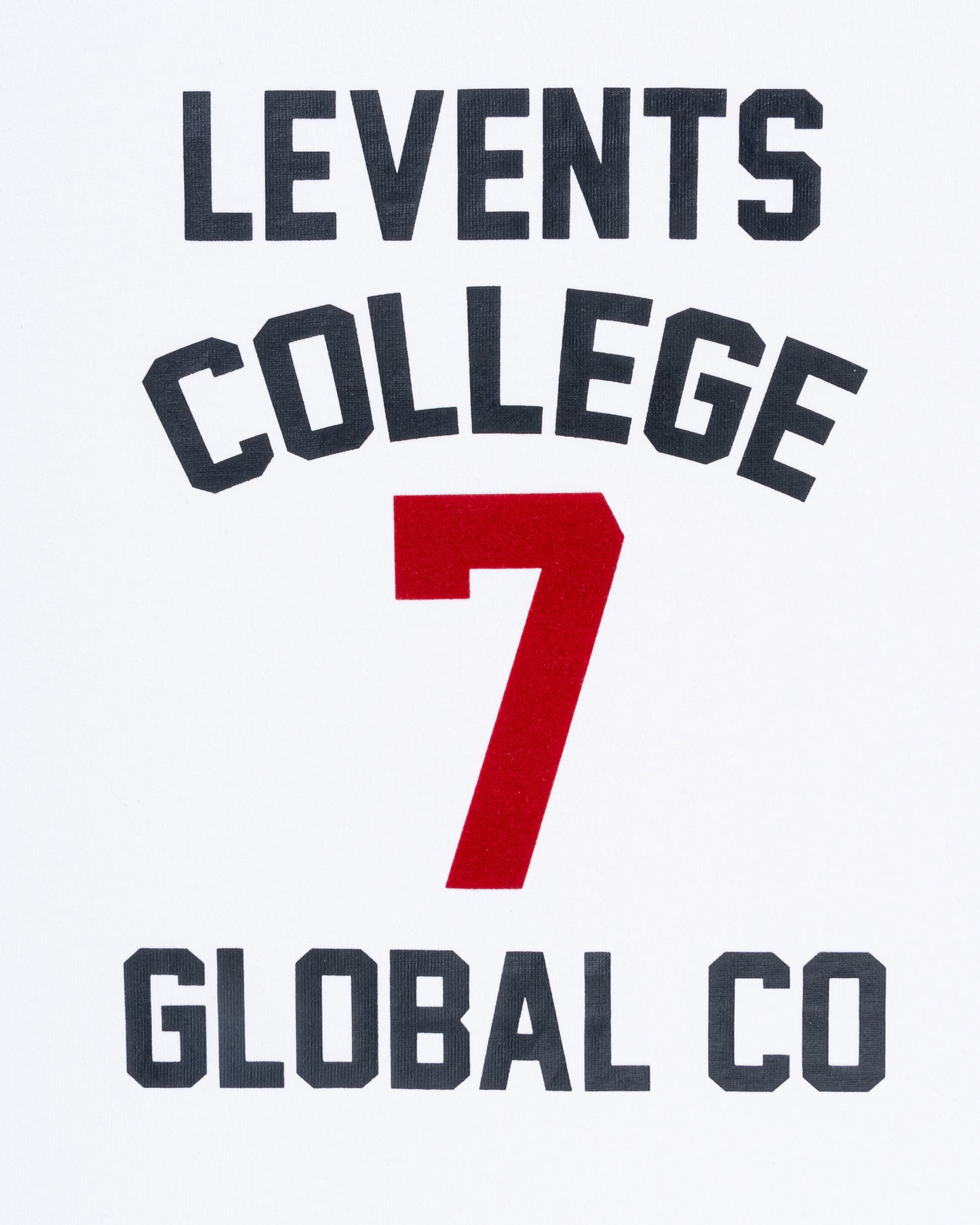 Levents® College Raglan Boxy Tee/ White