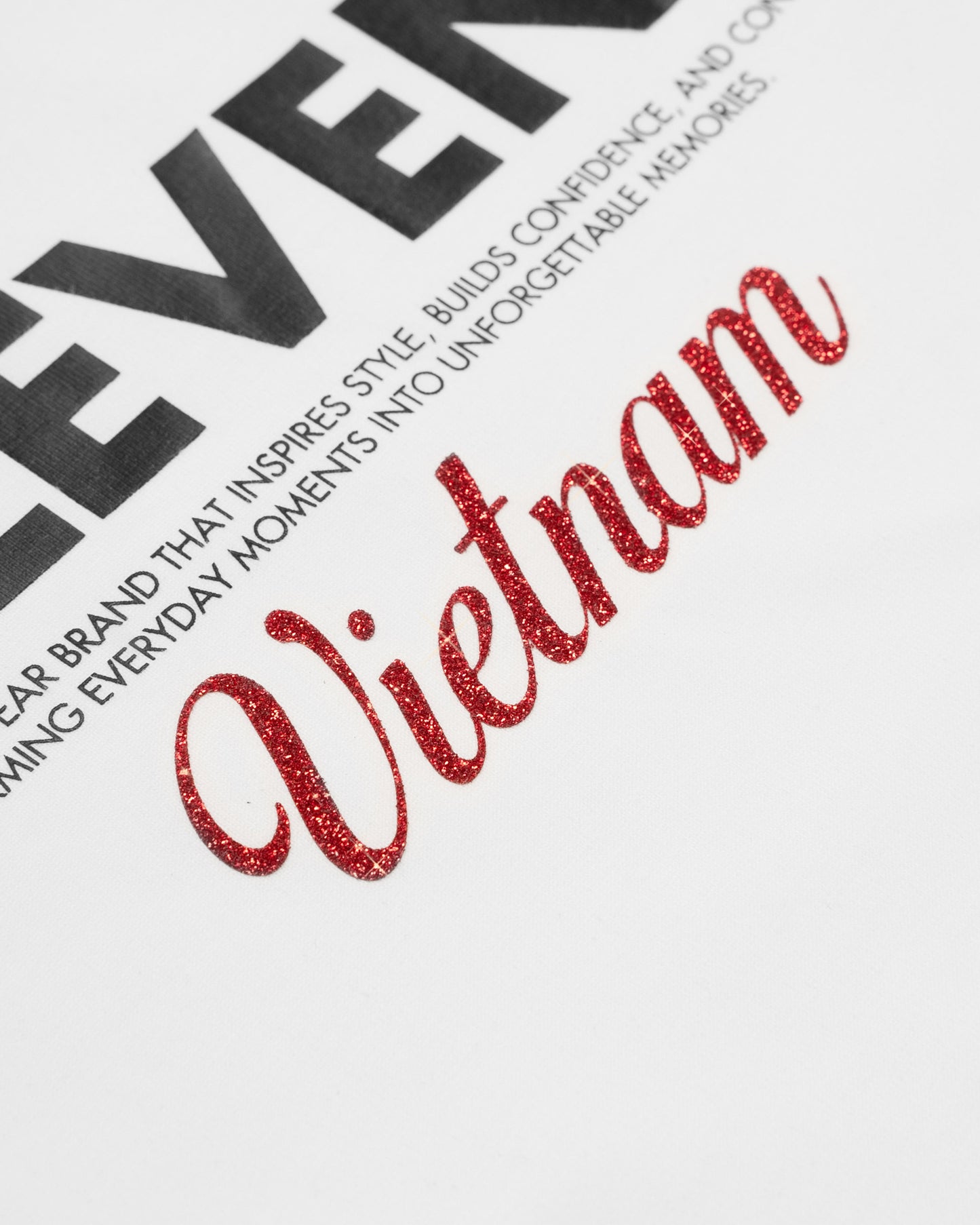 Levents® Vietnam Edition Oversized Tee/ White
