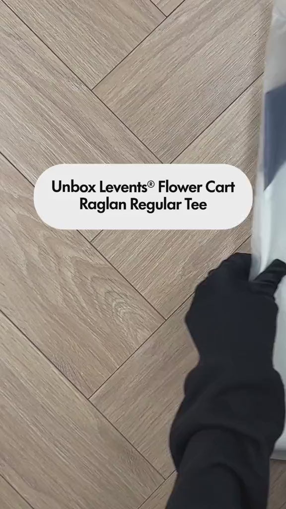 Unbox Flower Cart Raglan Regular Tee